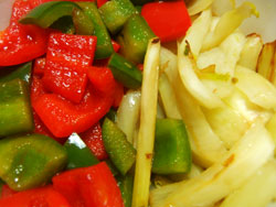 Sautéed vegetables